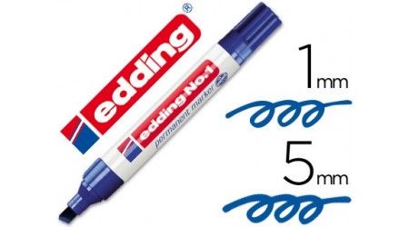 MARCADOR PERMANENTE EDDING   Nº 1