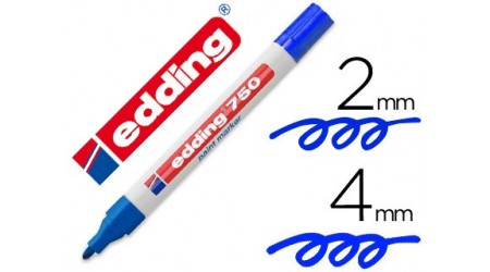 MARCADOR PERMANENTE EDDING  750