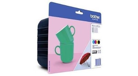 CARTUCHO PACK 4 COLORES (CMYK) LC227XLVALBP PARA DCP-J 4120 DW/MFC-J 4420 DW/4425 DW/4620 DW/4625 DW  PACK DE 4 - 1200 PAG ORIGI