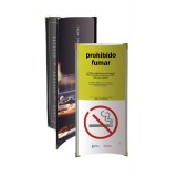 SOPORTE INFORMATIVO OFFICE BOX PRESENTACION 30 x 10,5 CM - 3D - 3 CARAS COLORES SURTIDOS PORTAMENUS