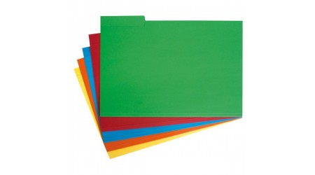 SUBCARPETA A4 PESTAÑA LATERAL 240GR.