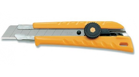 CUTTER ANCHO OLFA L-1 CORTADOR PROFESIONAL CON GUIA METALICA