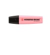 ROTULADOR FLUOR STABILO BOSS COLORES PASTEL RUBOR ROSA