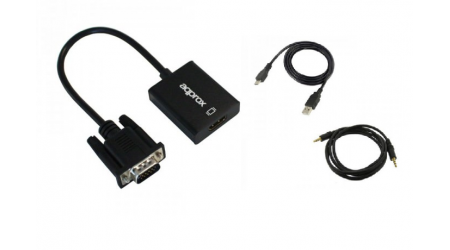 ADAPTADOR ELECTRONICO DE VGA A HDMI
