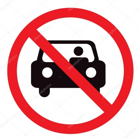 SEÑAL PVC A4 PROHIBIDO APARCAR COCHES